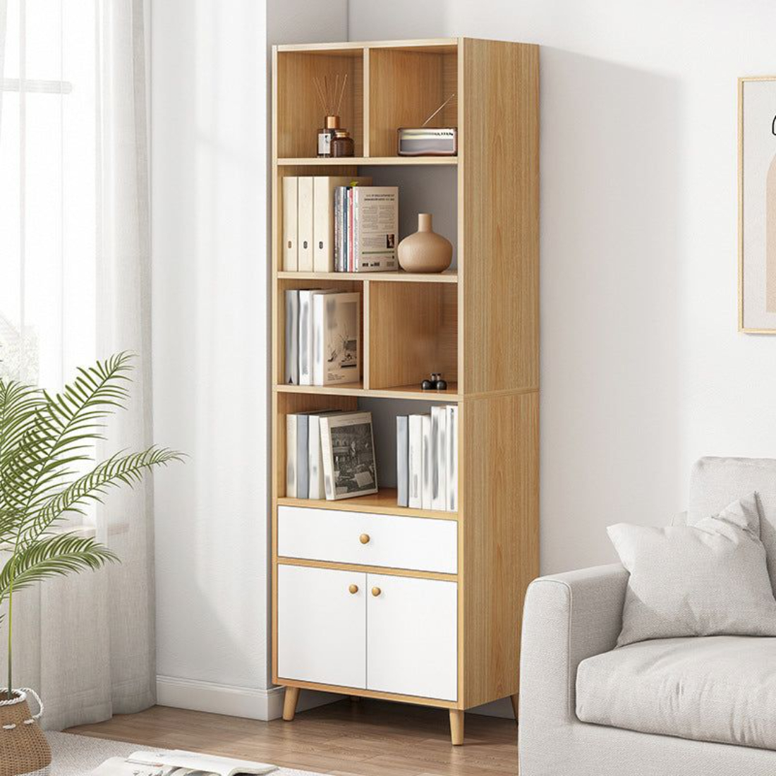 Primrose Book Shelf for Home Library, Y713